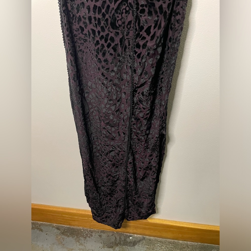 NWT Free People Intimately In My Heart Bodycon Burnout Velvet Midi Slip Dress - Picture 7 of 11